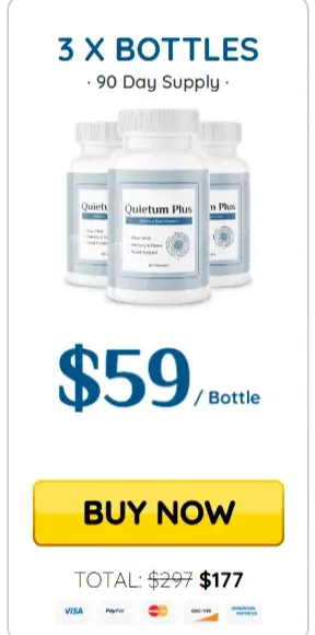 Quietum Plus Three bottle